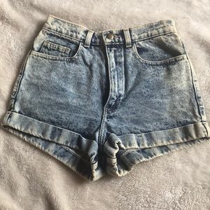 Jean shorts
